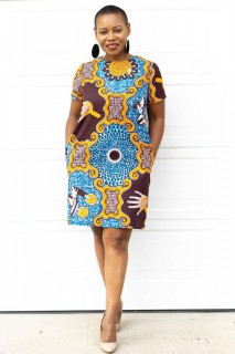 Panashe African Printed Dress